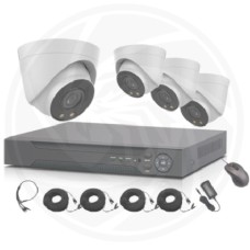Полный комплект для видеонаблюдения на 4 видеокамеры
