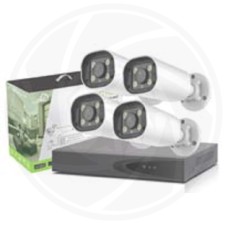 Комплект видеонаблюдения с цифровыми PoE видеокамерами